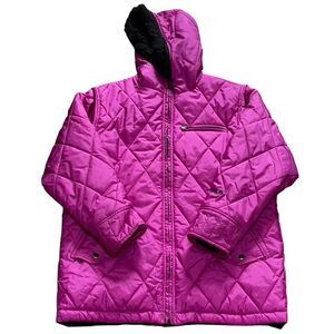 ToMA Purple Puffer Jacket Size Large